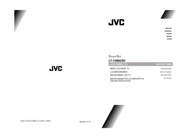 JVC LT-15B60SD User Manual - cover page