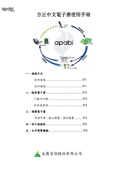 Founder Apabi Reader 3.1 User Manual - cover page