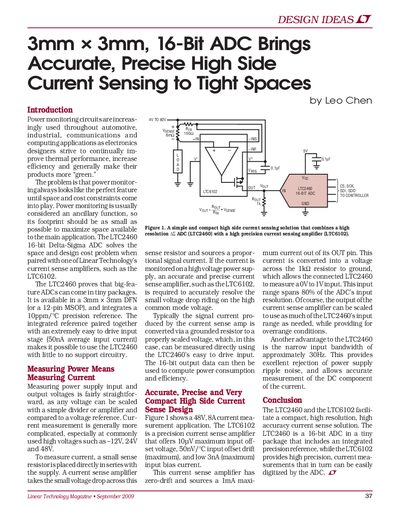 LINEAR LTC2460 Manual - cover page