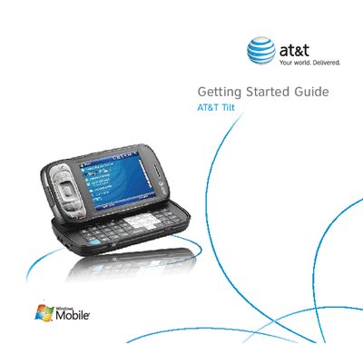 AT&T Tilt Getting Started Guide - cover page