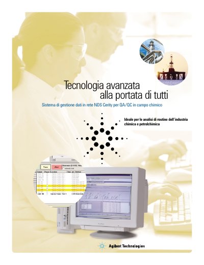 Agilent NDS Cerity for Chemical QA/QC User Guide - cover page