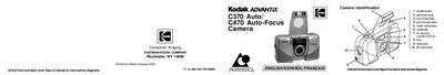 Kodak C370/C470 Camera User Manual - cover page