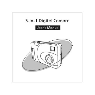 3-in-1digital Camera User Manual - cover page