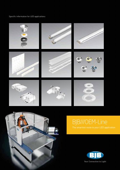 BJB OEM-Line LED Application Product Guide - cover page
