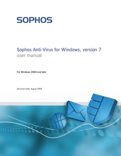 Sophos Anti-Virus for Windows Version 7 User Manual - cover page