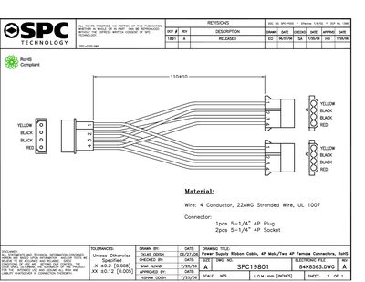 SPC SPC19801 Data Sheet - cover page