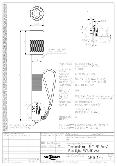 ANSMANN 5816493 - cover page