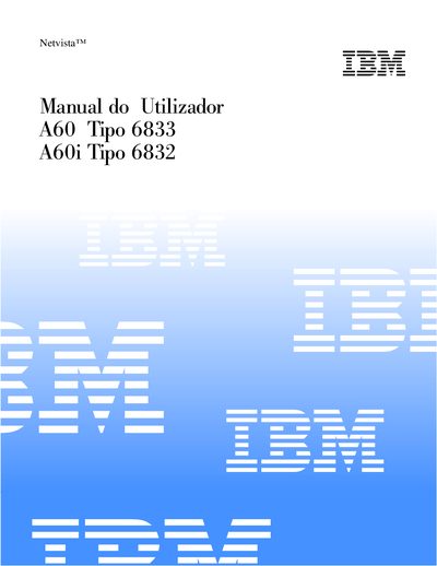 IBM A60 Tipo 6833 / A60i Tipo 6832 User Manual - cover page