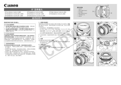 Canon EF22-55mm f/4-5.6 USM EF28-80mm f/3.5-5.6IV USM EF28-80mm f/3.5-5.6V USM EF28-90mm f/4-5.6 USM EF28-90mm f/4-5.6II USM EF28-200mm f/3.5-5.6 USM EF28-105mm f/4-5.6 USM EF35-80mm f/4-5.6 USM Zoom - cover page