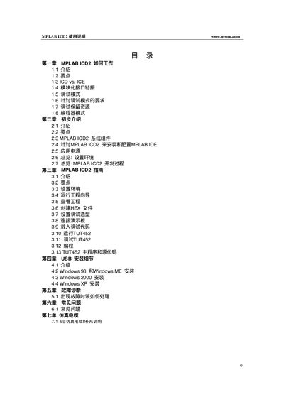 Microchip MPLAB ICD2 User Manual - cover page