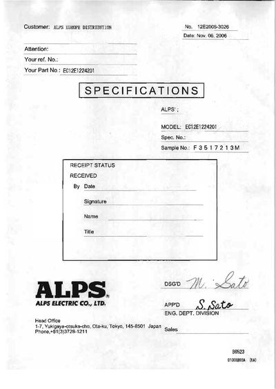 ALPS - 5207 handbook