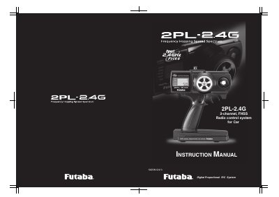 Futaba 2PL-2.4G Instruction Manual