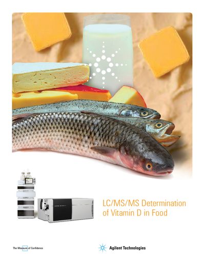 Agilent 6460 LC/MS/MS Determination of Vitamin D Application Note - cover page