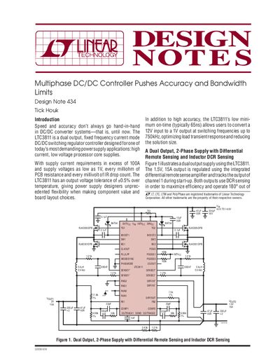 LINEAR dn434f handbook - cover page