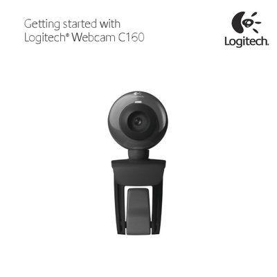 Logitech C160 Webcam User Manual - cover page
