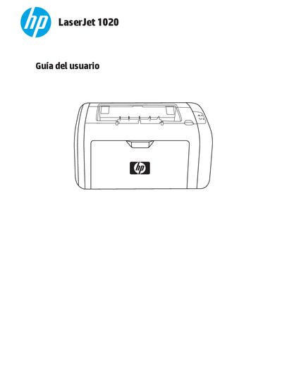 HP LaserJet 1020 User Guide