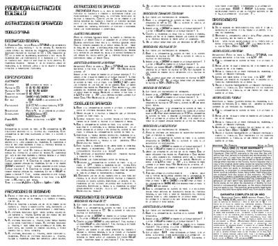 Actron CP7848 Car Battery Charger User Manual - cover page
