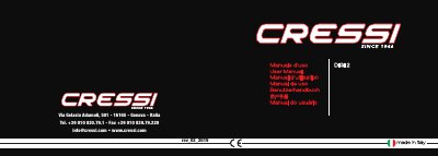 Cressi DIGI.2 Dive Computer User Manual - cover page
