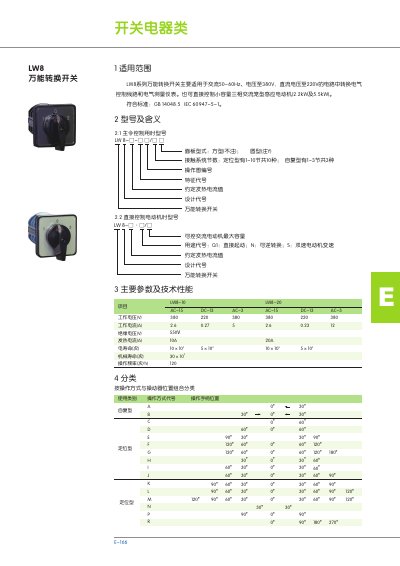 LW8 Universal Transform Switch User Manual - cover page