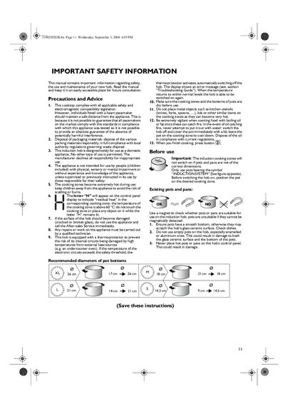 Induction Hob Installation and Electrical Connection Guide - cover page