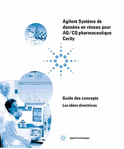 Agilent Cerity NDS Pharmaceutical Data System Concepts Guide - cover page