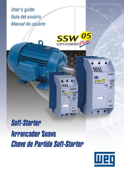WEG SSW-05 Plus Installation and Operation Manual - cover page