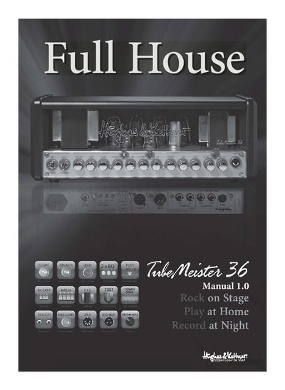 Full House 1.0 User Manual - cover page