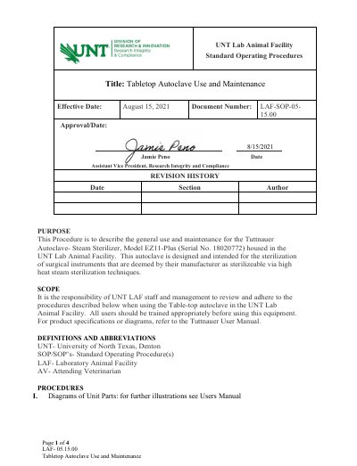 Tuttnauer EZ11-Plus Tabletop Autoclave Use and Maintenance Manual - cover page