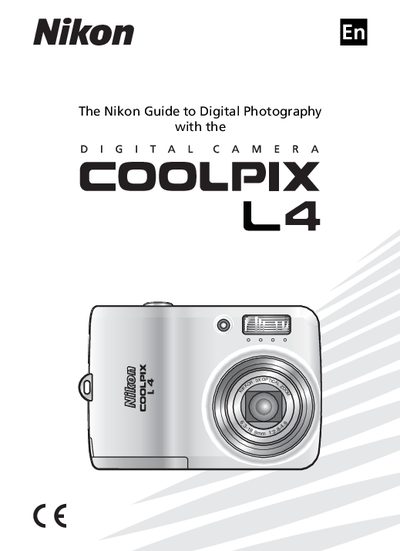 Nikon COOLPIX L4 User Manual - cover page