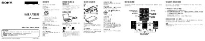 Sony NWZ-E435F / E436F / E438F Quick Start Guide - cover page