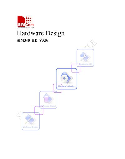 SIMCom SIM340 Hardware Design Manual