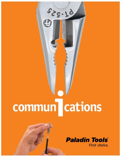 Paladin Tools Product Catalog - cover page