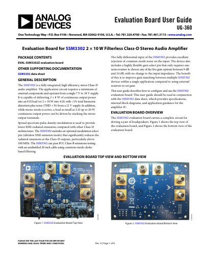 ANALOG DEVICES UG-360 handbook