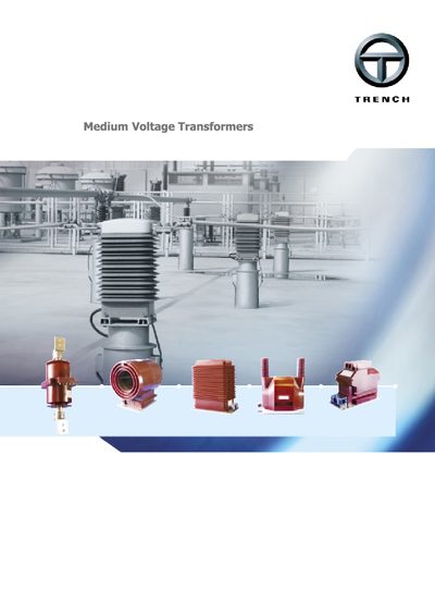 TRENCH Medium Voltage Transformers Product Catalog