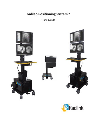 Radlink GPS 2200 Positioning System User Manual - cover page