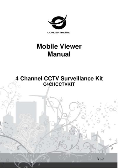 Asee C4CHCCTVKIT Mobile Viewer User Manual - cover page