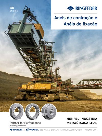 RINGFEDER RfN 4061 Contraction Rings Technical Catalog - cover page