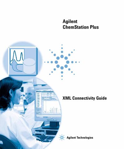 Agilent ChemStation Plus XML Connectivity Guide - cover page