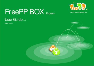 FreePP BV1101 User Guide - cover page