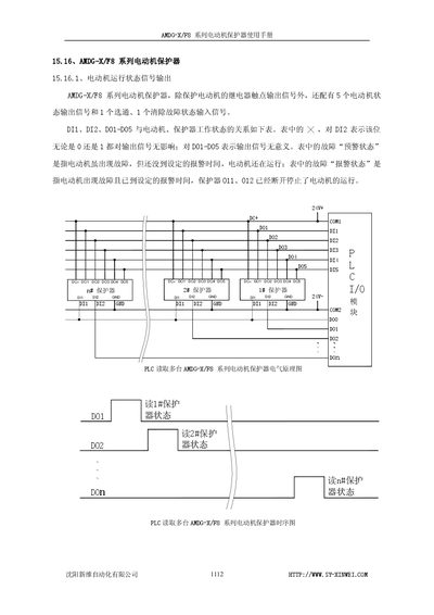 Xinwei Automation AMDG-X/F8 Motor Protector User Manual - cover page