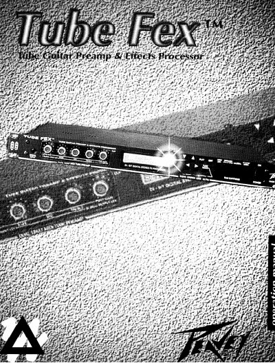 Peavey Tube Fex User Manual - cover page