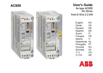ABB ACS55 User Manual