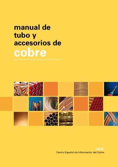 CEDIC Copper Tubes and Fittings Product Leaflet - cover page