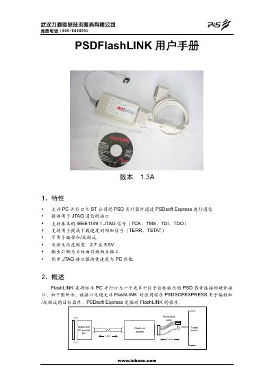 Wuhan Liyuan FL-101B FlashLINK User Manual - cover page