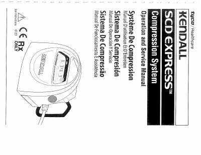 Kendall-Express-9325 Manual - cover page
