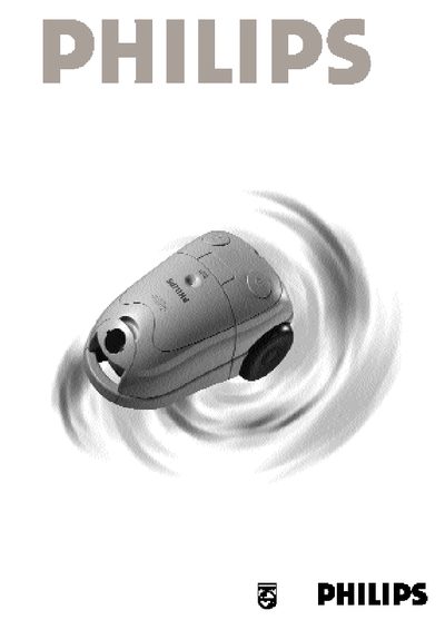 Philips Vacuum Cleaner User Manual - cover page