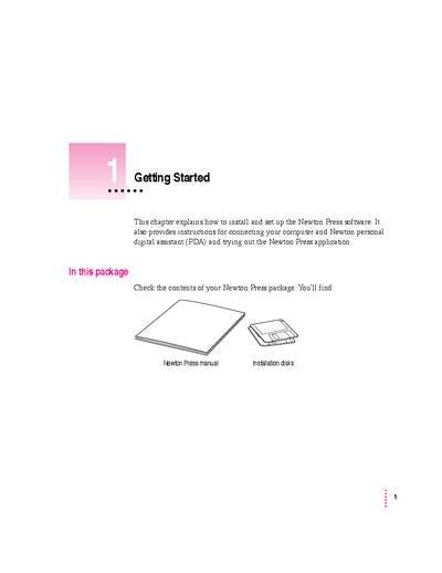 apple Macintosh Getting Started - cover page