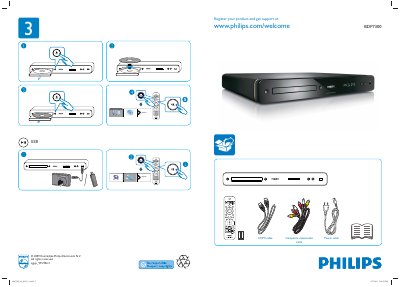 Philips BDP7300 User Manual - cover page