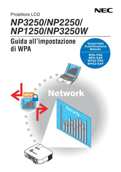 NEC NP3250 Installation Guide - cover page