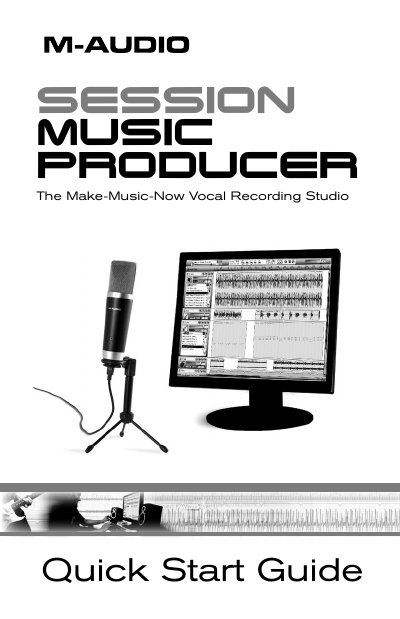 M-Audio Session Music Producer Quick Start Guide - cover page